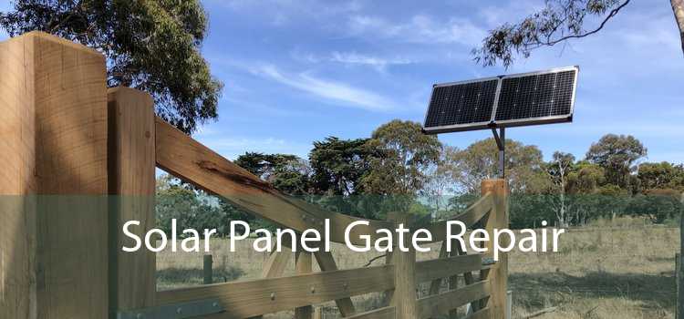 Solar Panel Gate Repair 